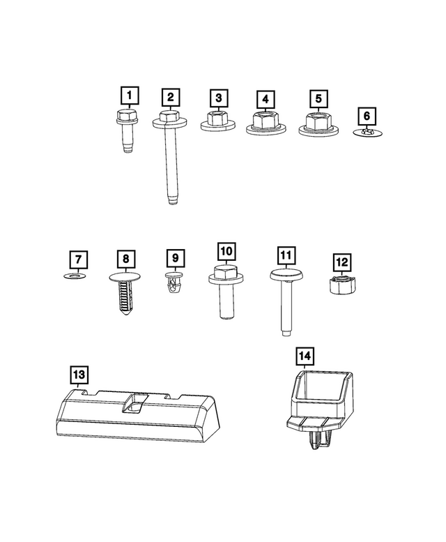 6102582AA - : Weld Stud for Mopar Image