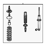 52610S3MA01 - : Strut Assembly for Acura Image