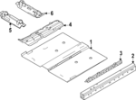 80008723 - Body: Floor Pan for Volvo: EX30 Image