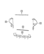 68360682AA - Cooling: Air Inlet Baffle for Dodge: Durango Image