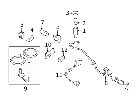 Electrical Components for 2018 Lincoln MKX #0