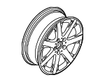 3C0601025K88Z - Suspension: Wheel, Alloy for Volkswagen: Eos Image