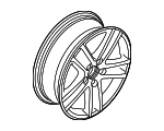 3C0601025R88Z - : Wheel, Alloy for Volkswagen: Eos, Passat Image