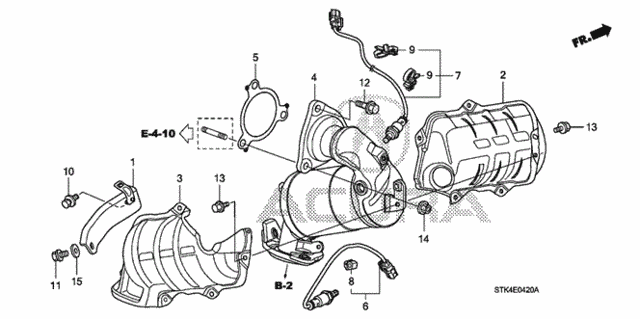 Converter for 2009 Acura RDX #0