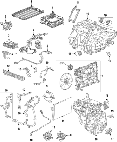 Cooling System for 2025 Cadillac OPTIQ #0