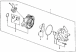 30100PL2026 - Engine: DISTRIBUTOR ASSY. (TD-01T) (TEC) for Acura Image