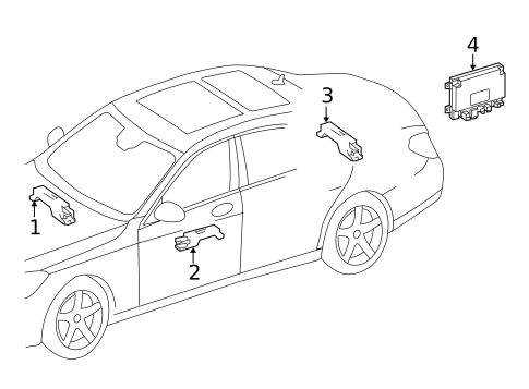 Doors for 2024 Mercedes-Benz C 63 AMG&reg; S E Performance #0