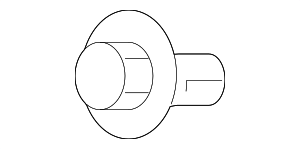 4774906010 - Body: Bumper Cover Fastener for Toyota Image