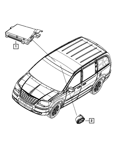 Modules and Engine Controllers for 2015 Ram C/V #4