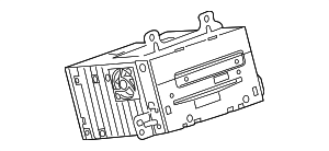 22870781 - Body: Radio Control Unit for GM Image