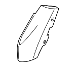 52109113877 - Body: Support Plate for BMW: 328i, 335i, 335is, M3 Image