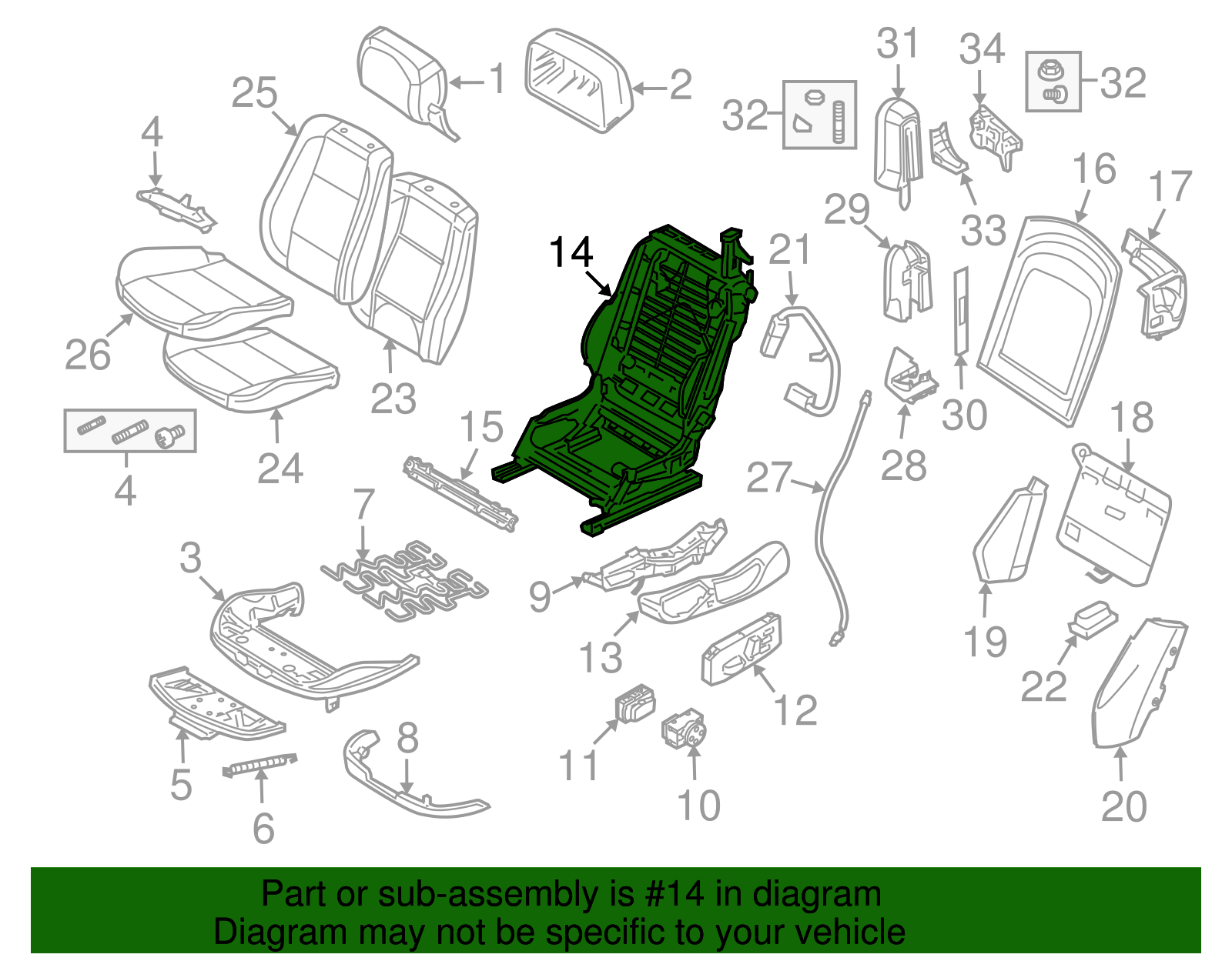 Frame Assembly - BMW (52-10-7-210-821)