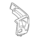 52109129275 - Body: Seat Back Panel Cover Plate for BMW: 328i, 335i, 335is, M3 Image