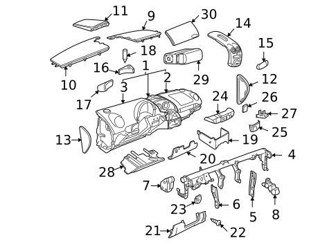 Instrument Panel for 2009 Volkswagen Beetle #0