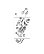 4892678AB - 1.4LTurbo; Engine: Valve Spring Retainer for Dodge: Dart | Fiat: 124 Spider, 500, 500L, 500X | Jeep: Renegade Image