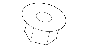 9017806018 - Electrical: Spoiler Assembly Nut for Toyota: Avalon, Crown Signia, Mirai, Prius, Prius AWD-e, Prius Prime Image