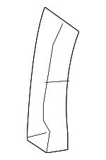 7B0857607ES3 - Body: Grip Handle for Volkswagen: Routan Image