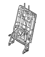 89A41S9010WK - Body: Seat Back Frame for Kia Image