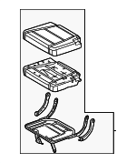 89A20S9000XPE - Body: Cushion Assembly for Kia Image