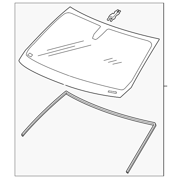 84810928 - Windshield 2022-2025 GM | GMC Parts Canada