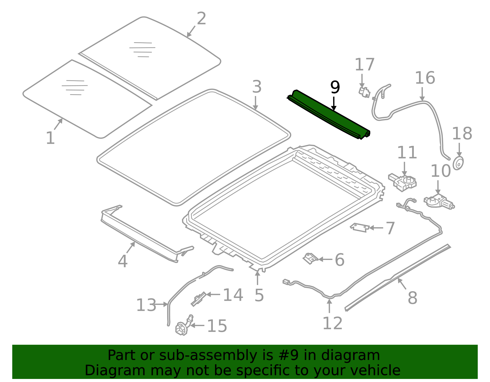 2019-2025 Subaru Ascent Sunshade 65470XC00AME | OEM Parts Online