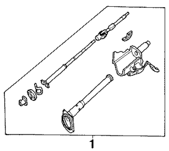 4880530G04 - : Steering Column Assembly for Nissan Image