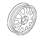 C2C18570 - Suspension: Spare Wheel for Jaguar Image