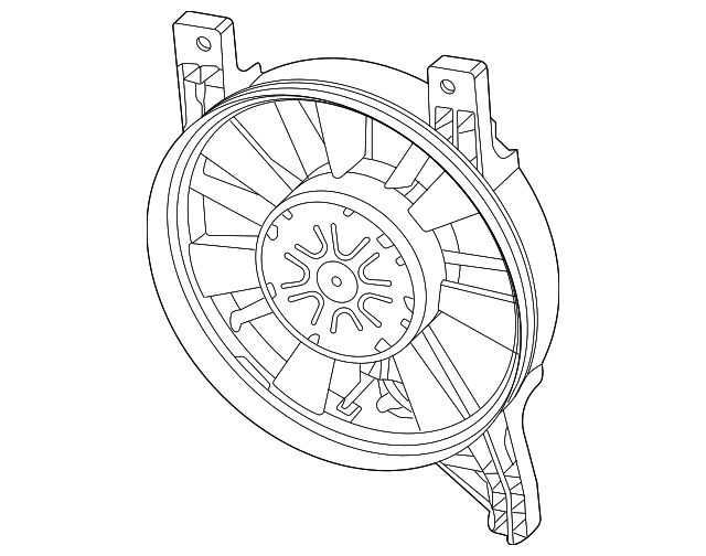 2021-2026 Chevrolet Corvette Fan 85670397 | OEM Parts Online