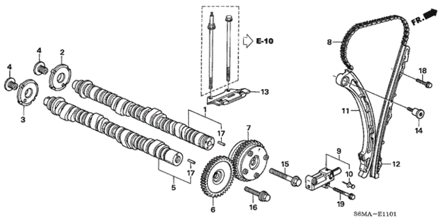 Camshaft - Cam Chain (Type-S) for 2006 Acura RSX #0