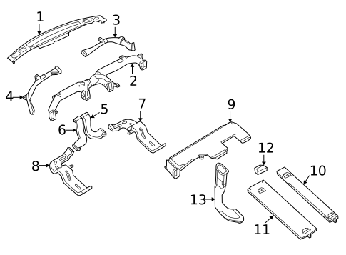 Ducts for 2018 Nissan NV3500 #0