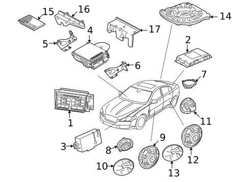 Sound System for 2020 Jaguar XE #3
