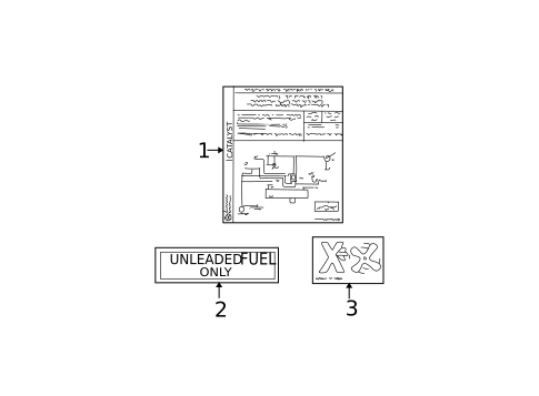 Labels for 2003 Chrysler Sebring #2