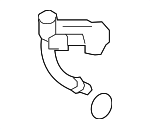 11437586030 - : Guide Tube for Mini: Cooper, Cooper Countryman, Cooper Paceman Image