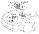 4451020050 - : ABS Pump Assembly for Toyota: Celica Image
