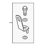 89891A5010 - : 2013-2017 Hyundai Elantra GT - Hook for Hyundai: Elantra GT Image