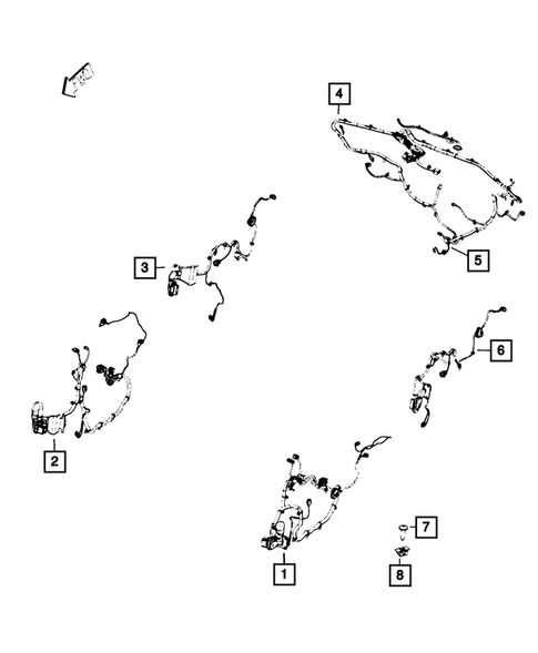Wiring, Body and Accessories for 2021 Jeep Cherokee #3