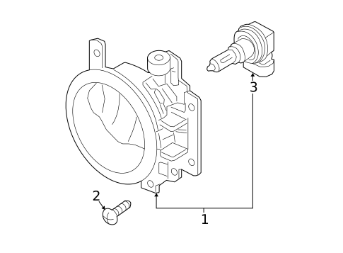 Bulbs - Chassis for 2017 Mitsubishi Lancer #2