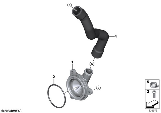 11157679174 - : Hose Clamp for BMW-Motorrad Image