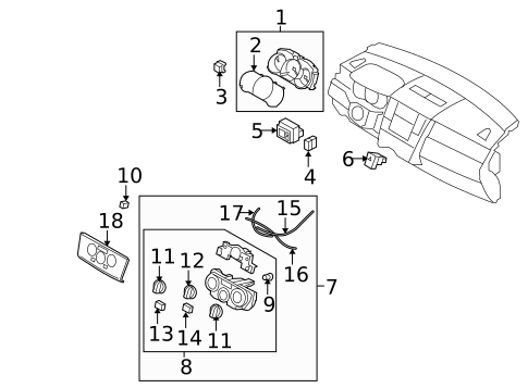 Controls for 2010 Nissan Versa #0