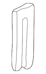 55075483 - Body: Striker Spacer for Chrysler: 300M, Concorde, LHS, New Yorker, PT Cruiser, Sebring | Dodge: Dakota, Durango, Intrepid, Stratus | Jeep: Commander, Compass, Grand Cherokee, Liberty, Patriot Image