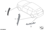 63145A1BBA4 - : Side Marker Reflector Right for BMW Image