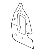 5381402070 - Body: Front Panel Extension for Toyota: Corolla, Matrix Image