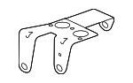 T2P1543 - Electrical: Modulator Mount Bracket for Jaguar: F-Type Image
