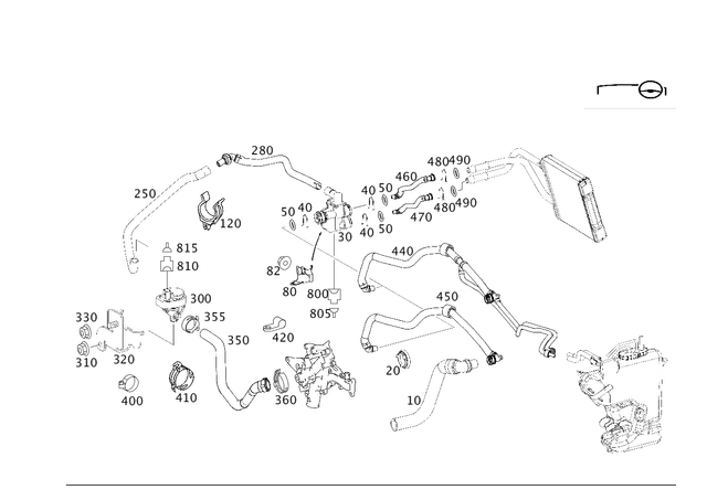 2118320298 - Heating and Ventilation: Seal for Mercedes-Benz: CLS500, CLS55 AMG, CLS550, CLS63 AMG, E320, E500, E55 AMG Image image