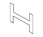 32293435 - Body: License Bracket for Volvo: S90, V90, V90 Cross Country Image