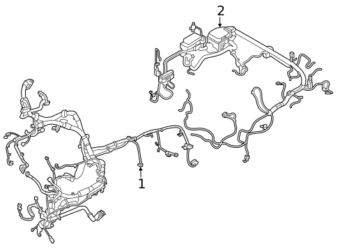 Wiring Harness for 2022 Nissan Frontier #0