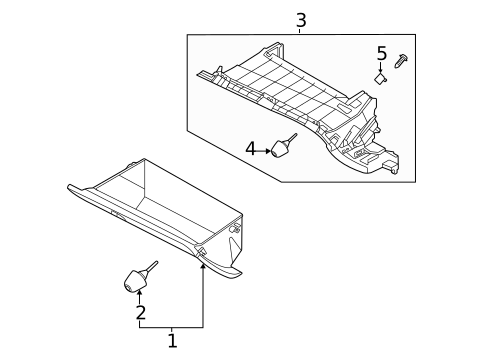 Glove Box for 2025 Hyundai Elantra N #0