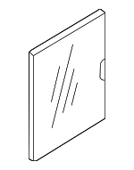 797008B411 - : Sliding Glass for Nissan: Frontier Image