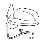 25788159 - Body: Mirror Housing for Cadillac: Escalade, Escalade ESV, Escalade EXT | Chevrolet: Avalanche, Suburban 1500, Suburban 2500, Tahoe | GMC: Yukon, Yukon XL 1500, Yukon XL 2500 Image