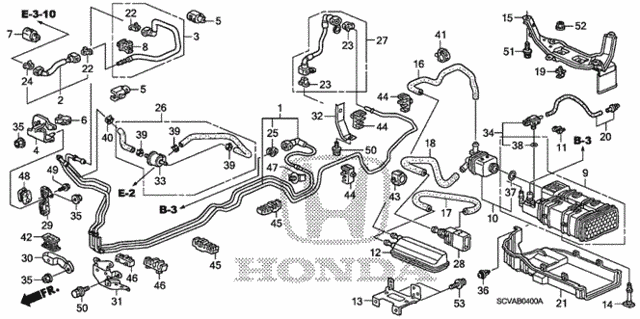 Fuel Pipe for 2007 Honda Element #0